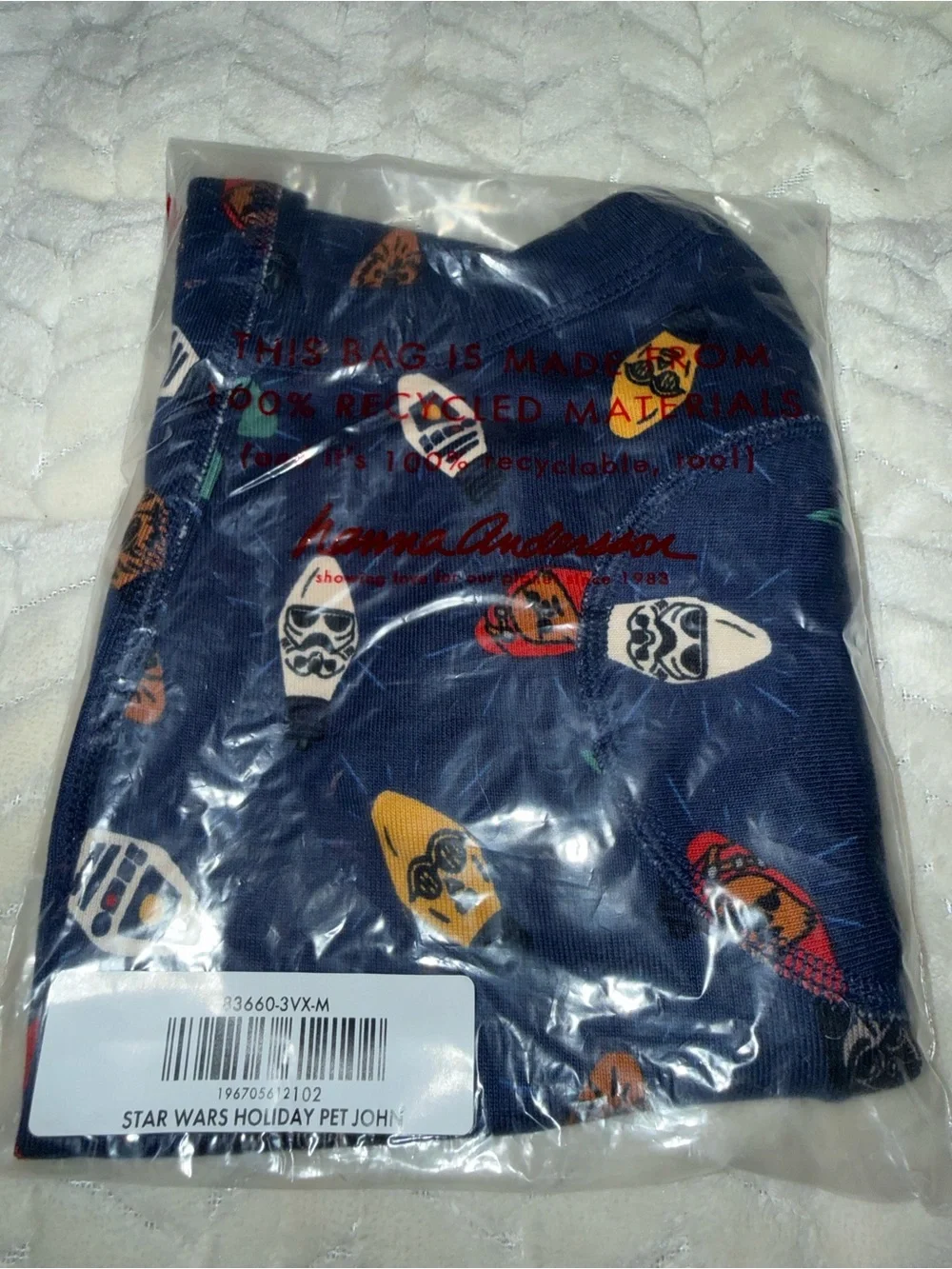 Hanna Andersson Star Wars Holiday Dog Pajamas in 